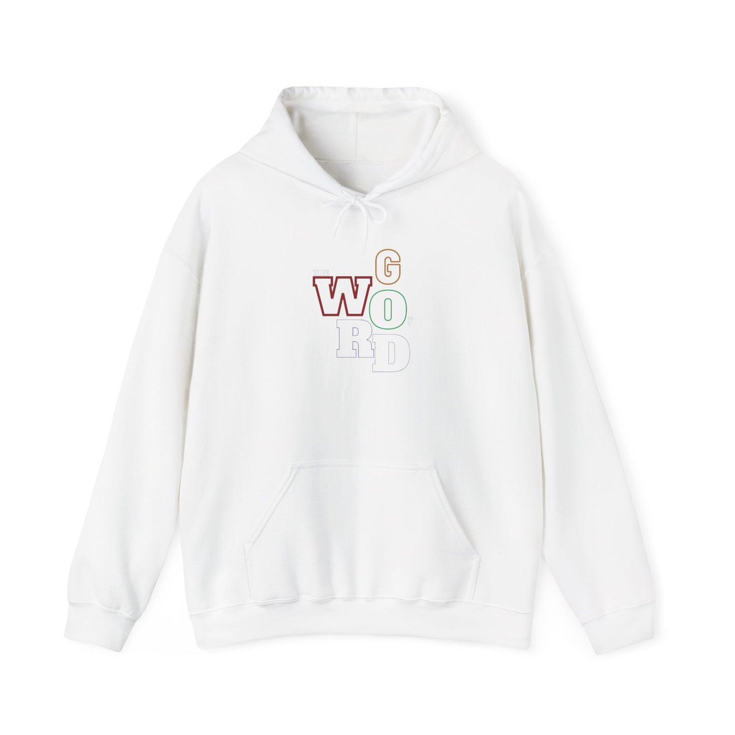 The Word Of God Christian Design Unisex Heavy Blend™ Hooded Sweatshirt by Twol Design